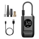 Mini Compressor Portátil de Ar P/ Bolas Boia Pneu Automotivo Carros Veículos Bicicleta Elétrico Recarregável Compacto