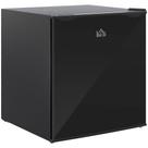 Mini congelador HOMCOM 32L compacto vertical com prateleiras removíveis