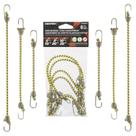 Mini conjunto Bungee Cords KEEPER de 6, 15 cm a 25 cm, à prova de intempéries