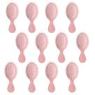 Mini conjunto de escovas de cabelo molhado AESPAKO de 12 peças para viagens