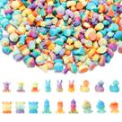 Mini conjunto de estatuetas de animais GGSTDDUP 200 unidades impressas em 3D