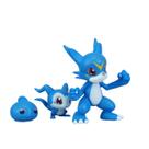 Mini conjunto de figuras de anime colecionáveis Digimon Veemon Q Version