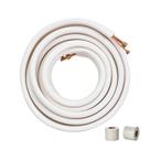 Mini conjunto de linhas divididas VEVOR 50FT, tubos de cobre de 1/4 e 1/2 OD