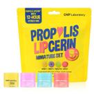 Mini conjunto de manteiga labial CNP Propolis Lipcerin Travel 4 sabores