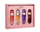 Mini conjunto de presentes femininos Perfume Perry Ellis 360 4x7ml EDP