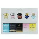 Mini Conjunto de Presentes Versace - 5 Perfumes para Mulheres