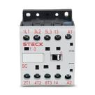 Mini Contator Tripolar 9A 220VAC 1NA Steck