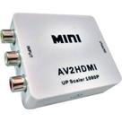 Mini Conversor Adaptador Rca Para Hdmi 720P Ou 1080P
