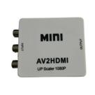 Mini Conversor Av 3rca Para Hdmi Up Scaler 1080p