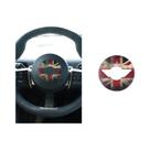Mini Cooper U25 F66 F65 J01 J05 PU Couro Adesivo Para Volante De Carro Acessórios Interiores Mini Cooper U25 F66 F65 J01 J05 PU Couro Adesivo Para Volante De Carro Acessórios Interiores