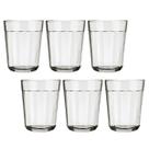 Mini Copos Americano de Vidro Dose Cachaça Shot Tequila 6Un