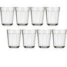 Mini Copos Americano de Vidro Dose Cachaça Shot Tequila 8Un