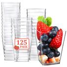 Mini copos de sobremesa de plástico descartáveis Eupako 125 Pack 150mL