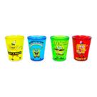 Mini copos Silver Buffalo SpongeBob SquarePants, conjunto de 4
