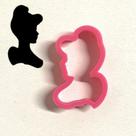Mini Cortador Volta Cinderela 3cm - D250684 - Ideal para Docinhos Personalizados