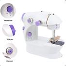 Mini Costureira, Compacta e Perfeita para Consertos de Roupas e Tecidos