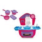 Mini Cozinha Brinquedo Infantil BS Toys Cozinha de Brincar