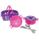 Mini Cozinha Com Cestinha Conjunto de Brinquedo Infantil - Pica Pau