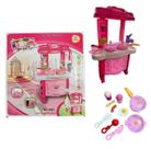Mini Cozinha Infantil Brinquedo Com Luz e Som Acessórios