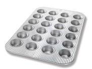 Mini Cupcake and Muffin Pan USA Pan de aço aluminizado de 24 poços