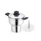 Mini Cuscuzeiro Individual 710 ml - Alumínio Bibo