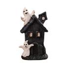 Mini Decorações De Festa De Halloween: Abóboras De Resina E Casas Assombradas Adereços Criativos Mini Decorações De Festa De Halloween: Abóboras De Resina E Casas Assombradas Adereços Criativos