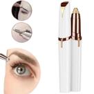 Mini Depilador Elétrico Portátil Facial Touch Removedor de Pêlos Recarregável e leve Cor Branco