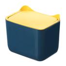 Mini Desktop Bin Trash Can, tampa giratória, 220g de plástico PP Mini Desktop Bin Trash Can, tampa giratória, 220g de plástico PP