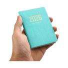 Mini Diário Calendário Semanal A7 Portátil 60 Folhas 2026 Planner Em Inglês Agenda Diária