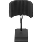 Mini Difusor Acústico,Filtro Vocal Booth c/ Base Anti-vibração (espuma) p/ Mesa