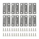 Mini Dobradiça 36mm Com Parafuso Para Artesanato Caixa 10 Unidades