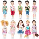 Mini Doll ONEST de 5 polegadas com roupas e acessórios para crianças