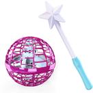 Mini Drone ATHLERIA Flying Orb Ball Rosa - Brinquedo Voador para Crianças