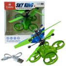 Mini Drone Voador Brinquedo Com Sensor de Mão Com Luz - Castela