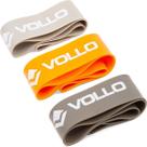 Mini Elásticos de Exercícios 3cm - Cinza/Cinza Claro/ Laranja - Vollo Sports Mini Elásticos de Exercícios 3cm - Cinza/Cinza Claro/ Laranja - Vollo Sports