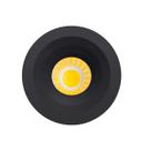 Mini Embutido P/ Moveis Led Elysa 3W 3000K Redondo Preto - Nordecor - 6006 Mini Embutido P/ Moveis Led Elysa 3W 3000K Redondo Preto - Nordecor - 6006