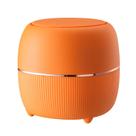 Mini escaninho de mesa com tampa tipo de prensa redonda com plástico interno removível pequena lata de lixo para resíduos de mesa de vaidade de banheiro