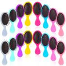 Mini escova de cabelo Yoande para crianças, meninas e adolescentes, desembaraçando x24