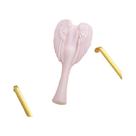 Mini Escova Desembaraçadora Anti-Estática Para Cabelo, Massageadora De Couro Cabeludo, Ferramenta