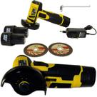Mini Esmerilhadeira a Bateria 12V 1300mAh Portátil 9.500RPM Titanium Platina