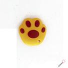Mini Estilete Pata de Gatinho Cor:Amarelo Mini Estilete Pata de Gatinho Cor:Amarelo