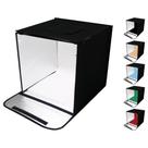 Mini Estúdio Cabine Fotográfico Portátil 60x60cm 2 Barra Led com 6 Fundos