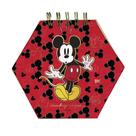 Mini ficheiro Smart Hexagonal Mickey com 80 folhas - 90g