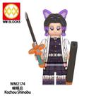 Mini Figura Blocos de Montar Demon Slayer Mini Figura Blocos de Montar Demon Slayer