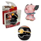 Mini Figura Pokémon Snubbull Clip N Go Colecionável Sunny