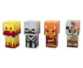Mini Figural Mood Lights Minecraft Mini Mob, conjunto de 4