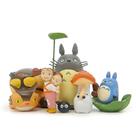 Mini Figure Toy Miyazaki Totoro Mei Sister Bus, conjunto de 6