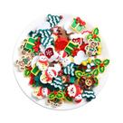 Mini Figurinha De Resina De Natal: Papai Noel, Árvores, Renas, Bonecos De Neve, Sinos - Cabochão De