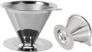 Mini Filtro Coador Café Inox Reutilizável Sem Uso De Papel