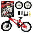 Mini Finger Bike Toy kidbeile Alloy Mountain Bicycle Red Mini Finger Bike Toy kidbeile Alloy Mountain Bicycle Red
